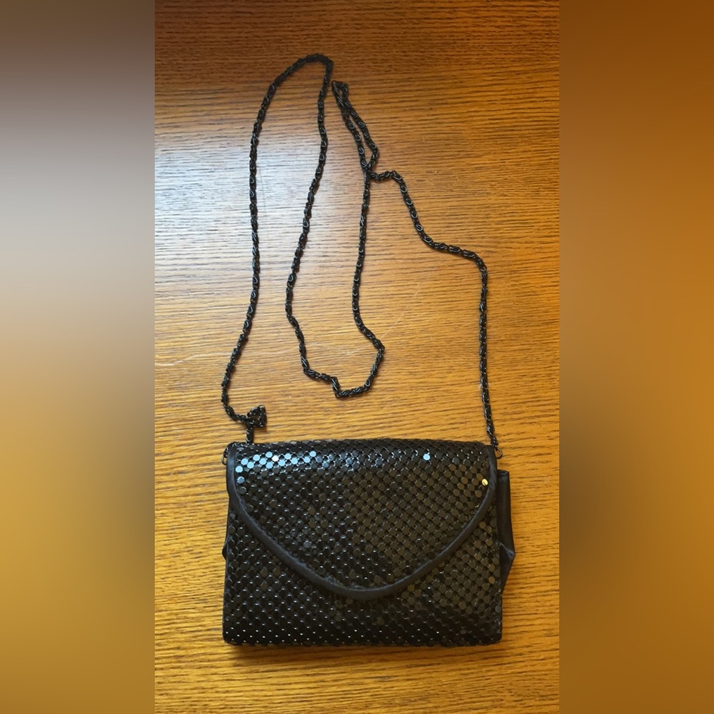 Small prom or formal event small black clutch